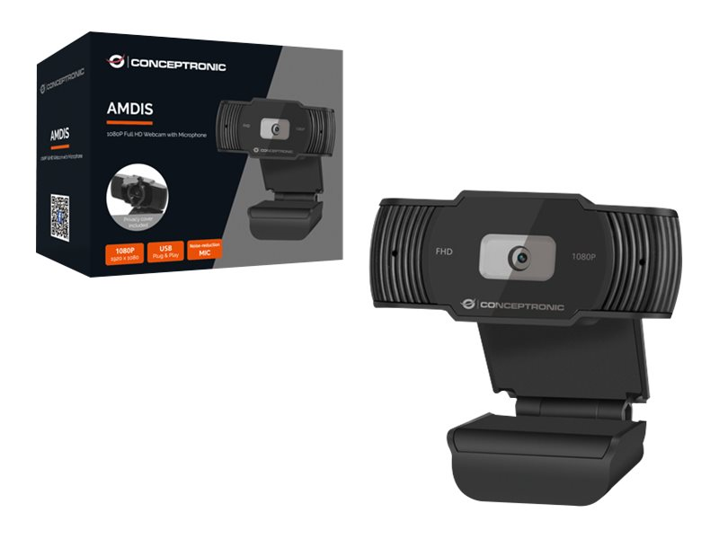 Conceptronic AMDIS Webcam (1080p, Full HD)