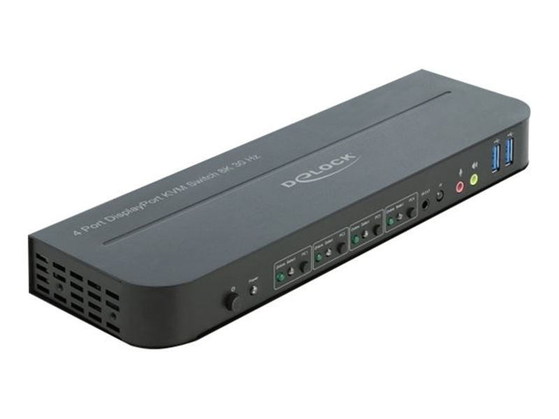 Delock KVM Switch (4x1.4 DisplayPort, 8K)